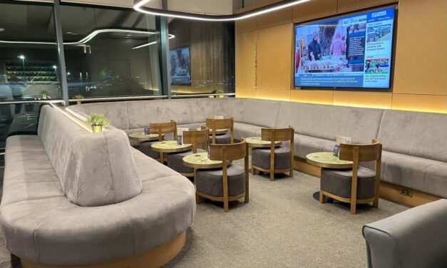 Review: The nicely designed East Lounge at Dublin Airport