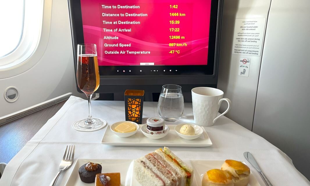 Review: Business Class on Qatar Airways from Dublin to Doha