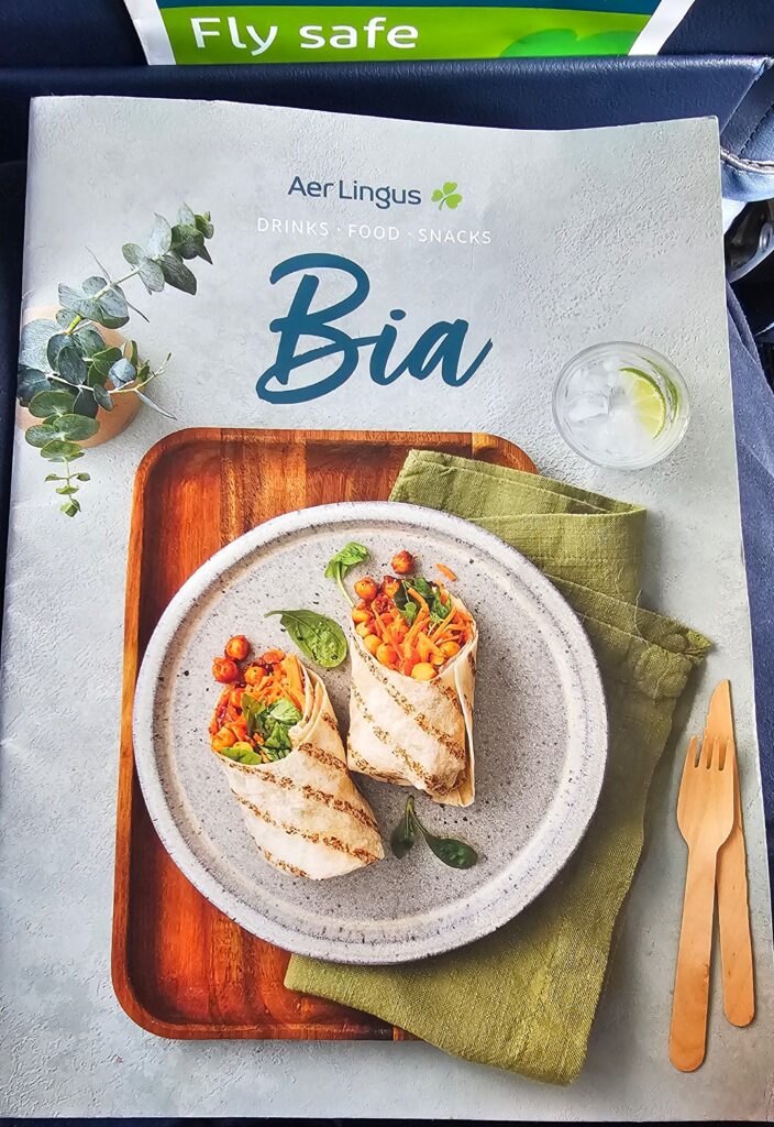 a book cover with food on a plate