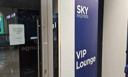 Aristotle Onassis lounge is missing in Athens airport