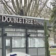 a building with a sign on the front