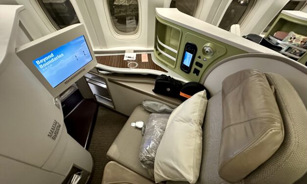 Review: EVA Air Business Class 777 Taipei to San Francisco