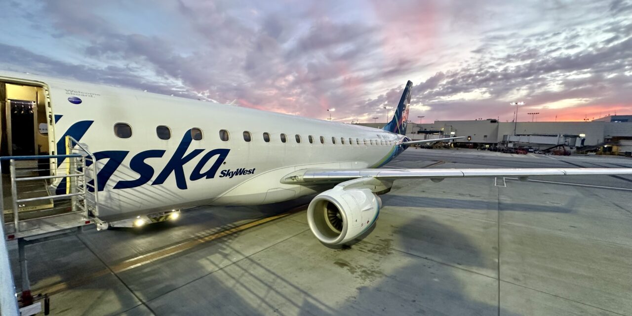 Review: Alaska Airlines E175 Premium Class San Francisco to Los Angeles
