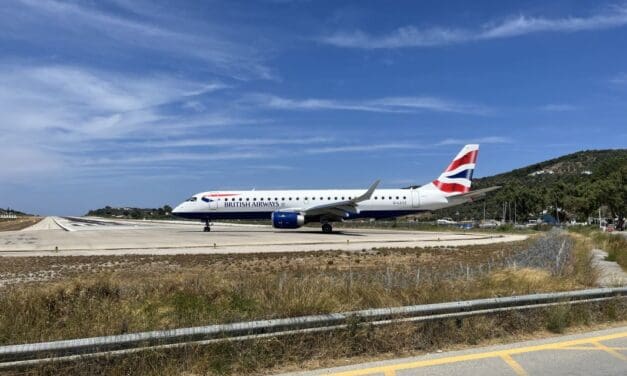 What’s it like flying British Airways Club Europe from Skiathos to London City?