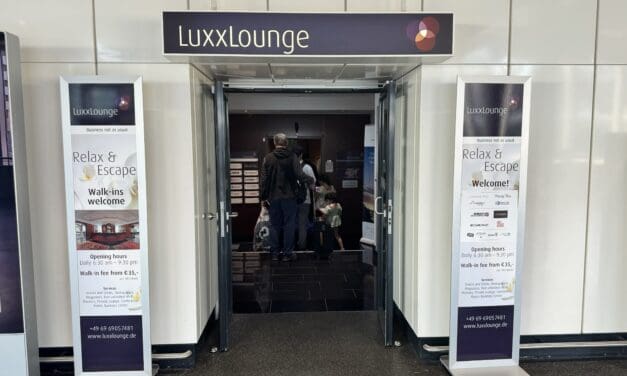 Airport lounge: Luxx lounge at Frankfurt airport