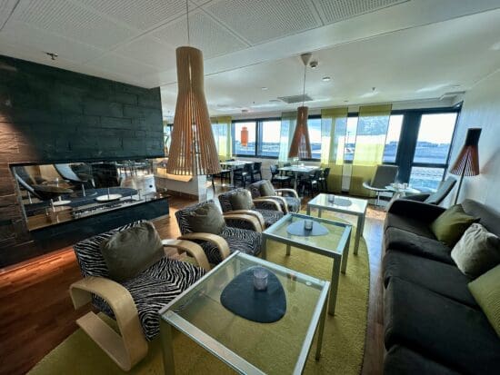 Executive Lounge at the Hilton Helsinki Airport