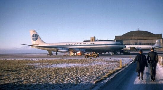 an airplane on a runway