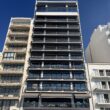 a building with many balconies