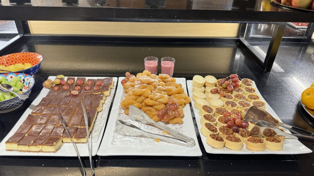 a plate of food on a table