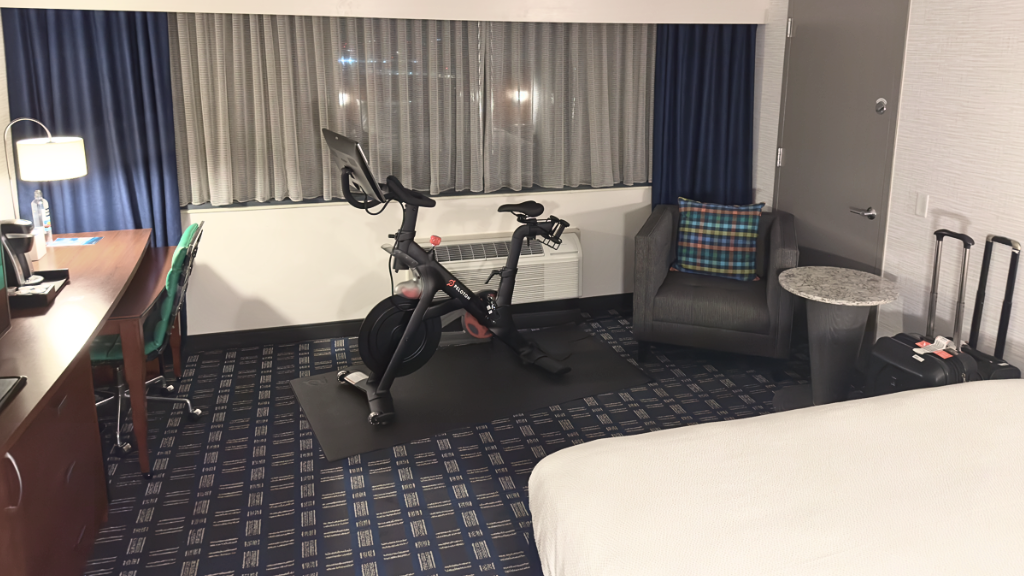 King Peloton Room at Courtyard Marriott