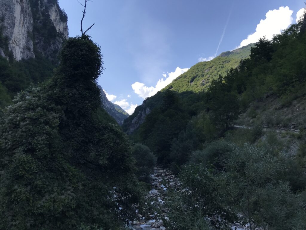 a river running through a valley