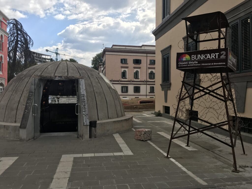 Bunkart in Tirana, Albania