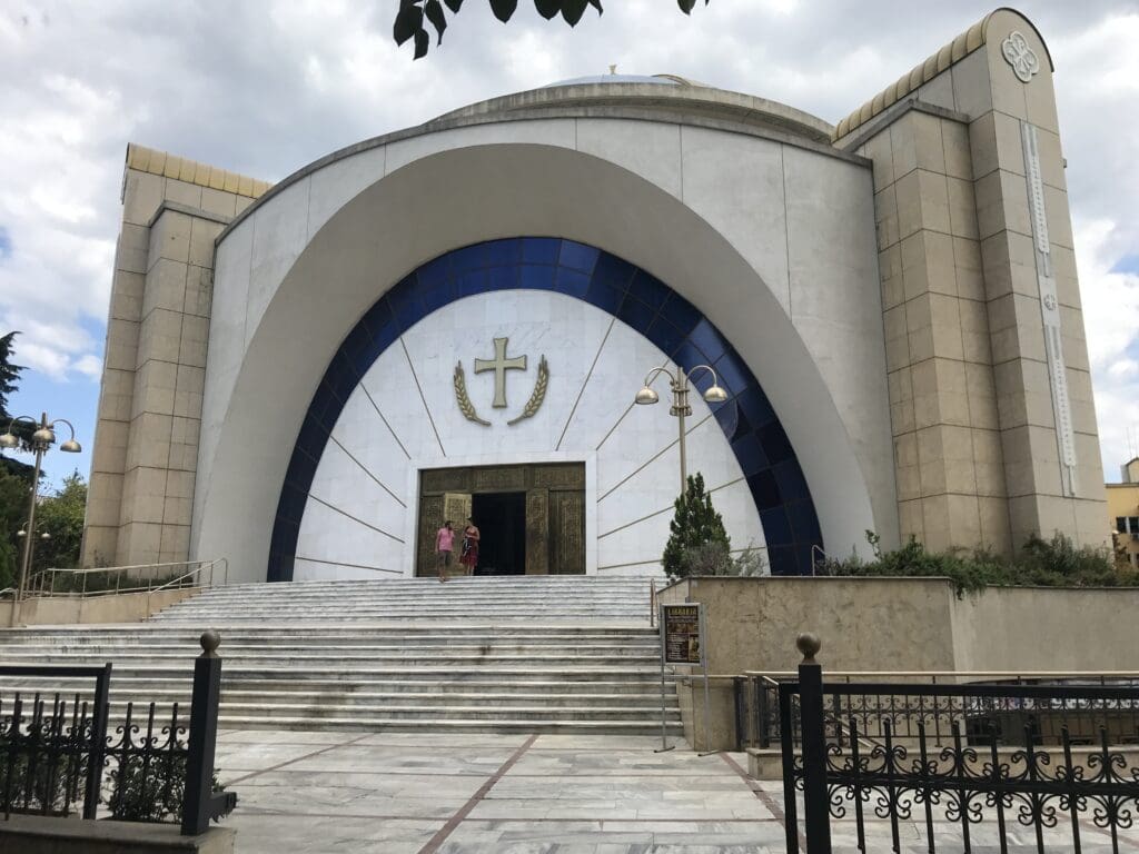 Resurrection Cathedral in Tirana, Albania