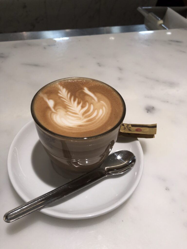 Qantas Lounge Coffee