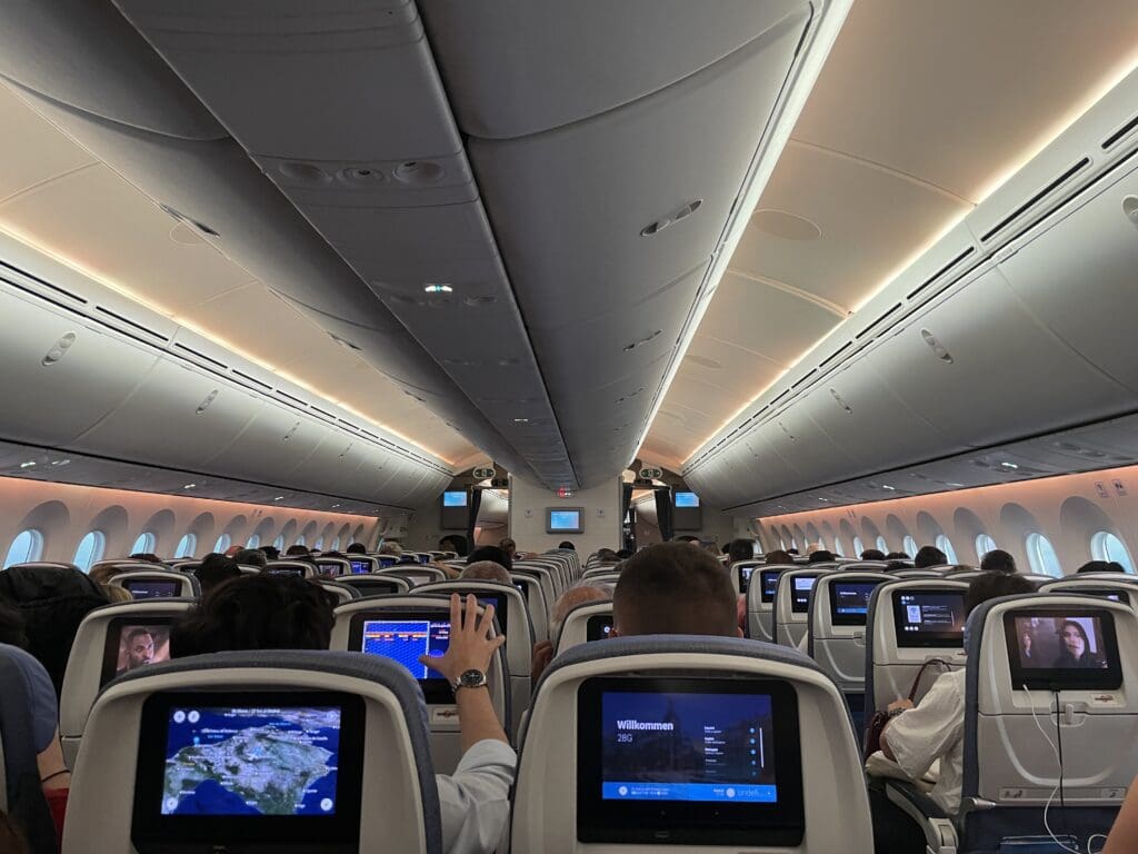 Air Europa 787 Economy Class