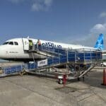 Boarding Jetblue on BQN Tarmac