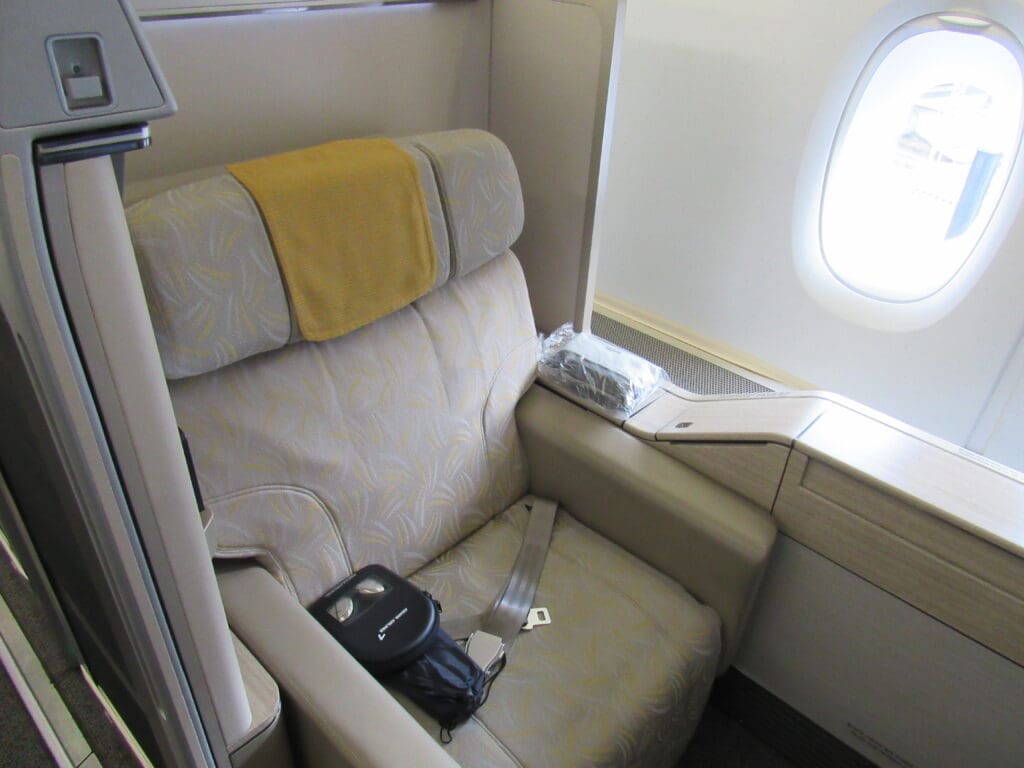 Asiana A380 First Class Seat