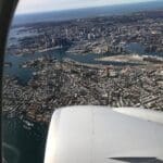 Taking off from Sydney