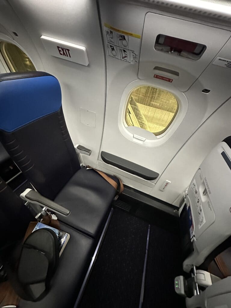 KLM Cityhopper Economy E2-195 Exit Row