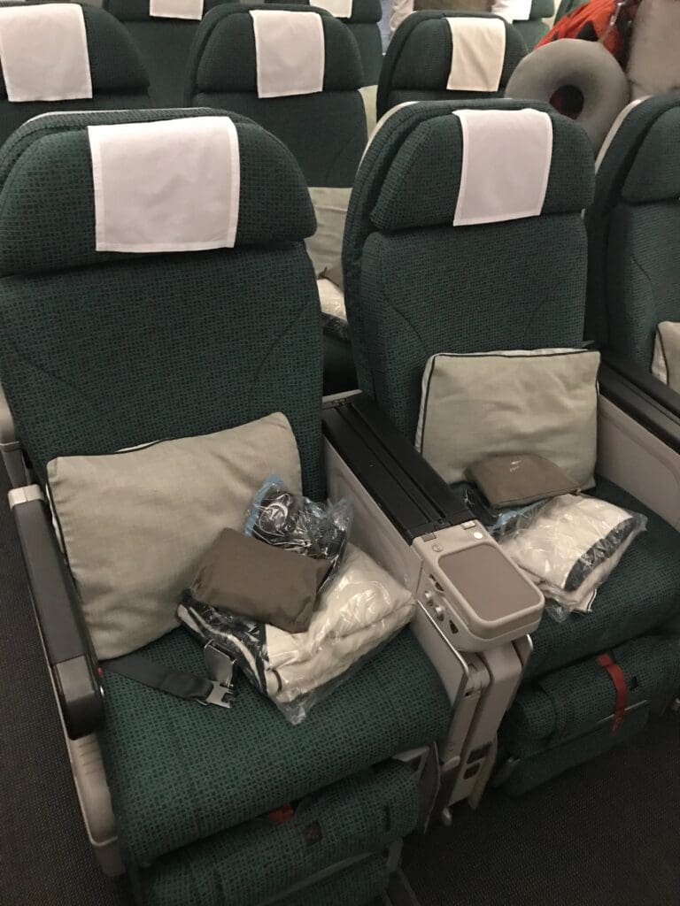 Cathay Pacific A330 Regional Business Class Seat