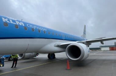 KLM Cityhopper E190 Economy Review AMS to LUX