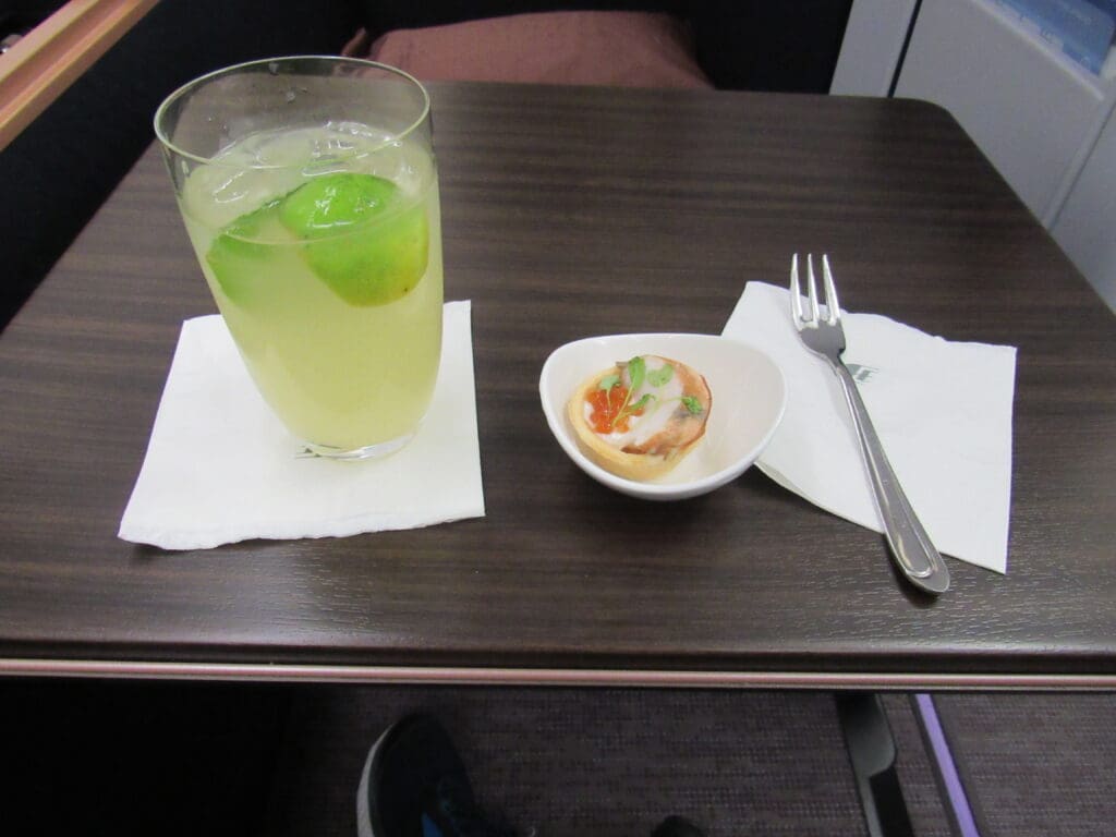 Welcome Drink and Amuse Bouche