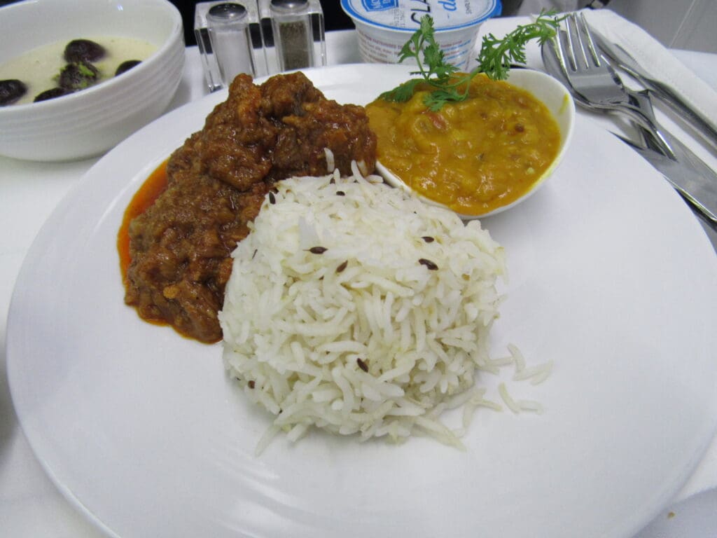 Main Course, very spicy and delicious!