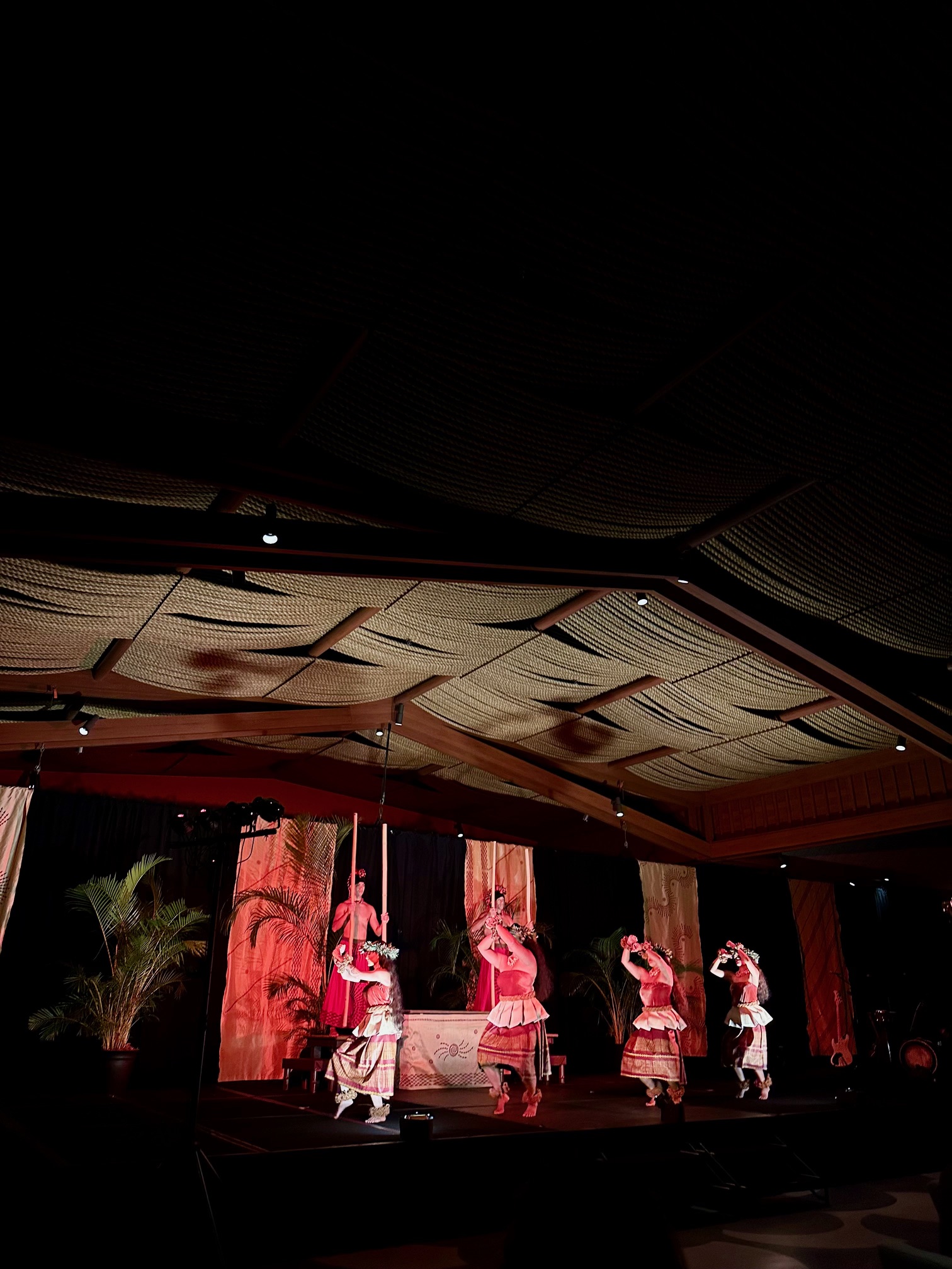 a group of people performing on a stage