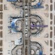 a map of a airport