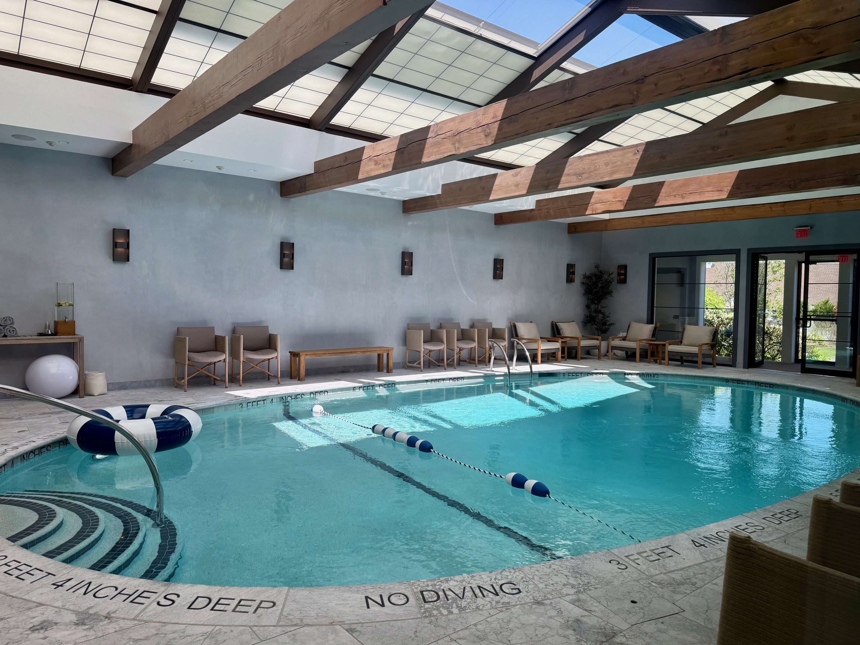 Indoor Pool at the Montauk Yacht Club