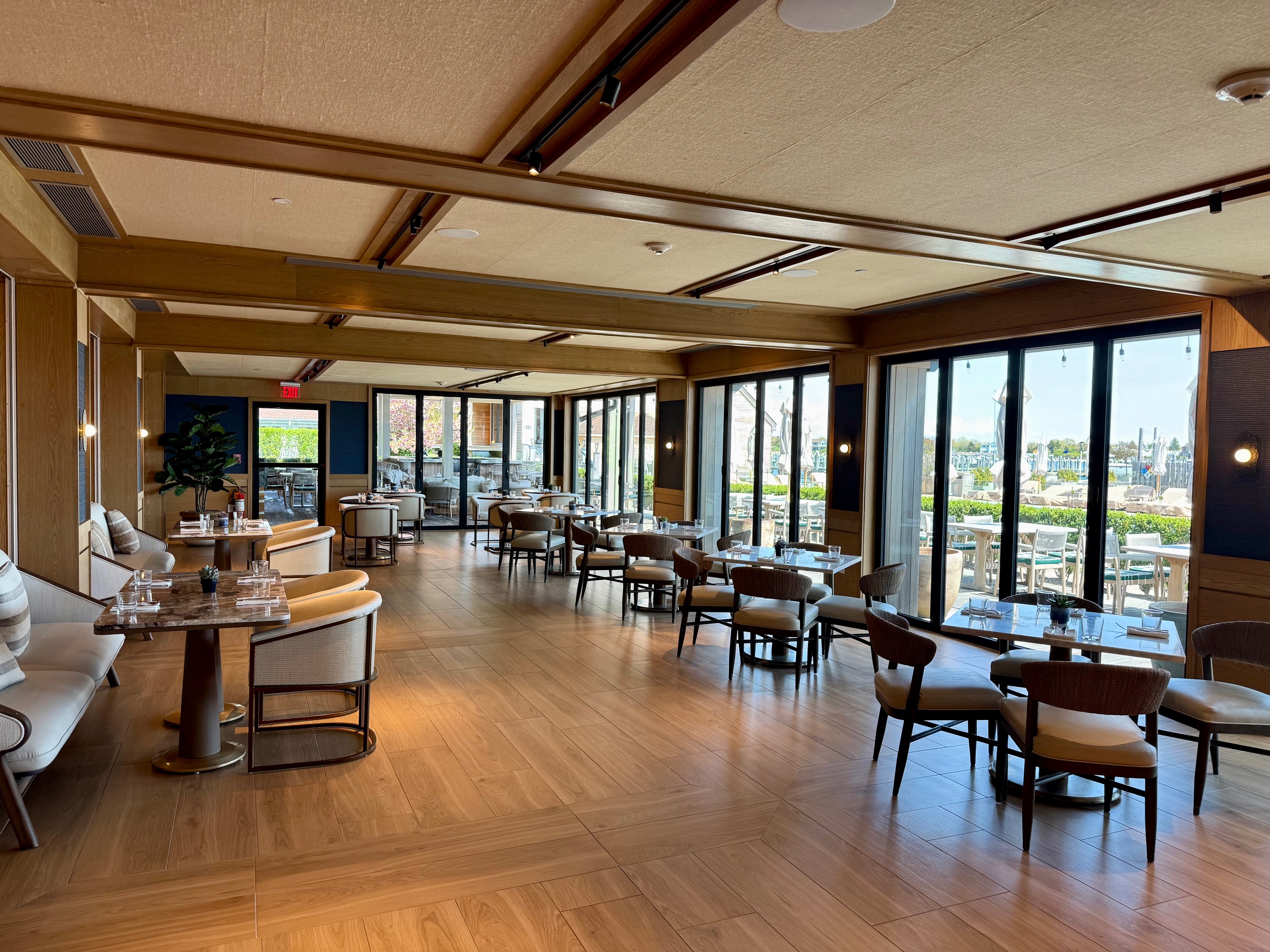 Restaurant at the Montauk Yacht Club