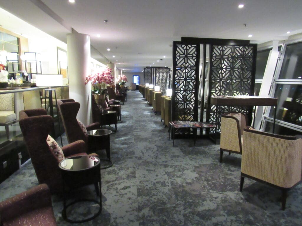 First Class Lounge Sitting Area