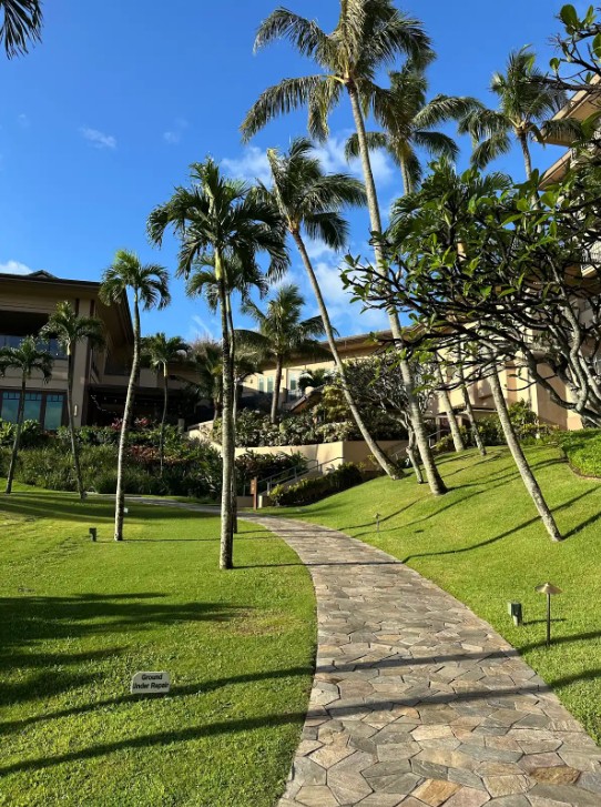 Ritz Carlton Maui Grounds