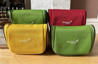 a group of colorful bags