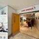 entrance to the Air India Maharaja Lounge New York (JFK)