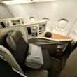 a seat in a plane