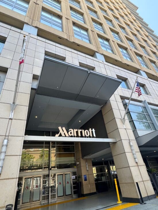a building with a sign on the front