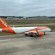an airplane on a runway