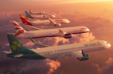 a group of airplanes in the sky