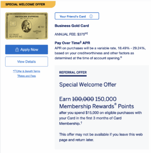 business platinum card