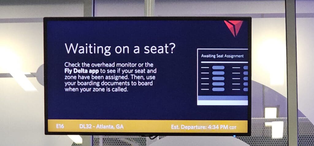 a screen with text and images on it