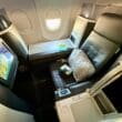 a seat in an airplane on JetBlue Mint to Puerto Rico