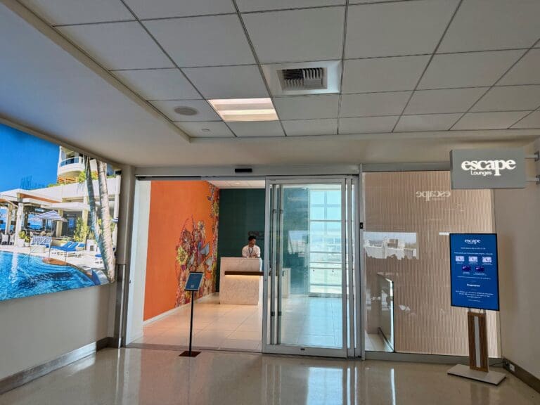 Entrance to the Escape Lounge San Juan Puerto Rico