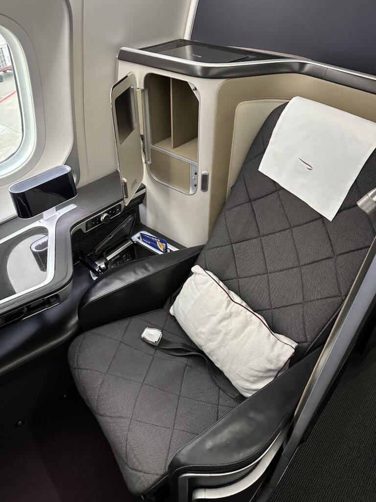 British Airways First Class Seat 787-9
