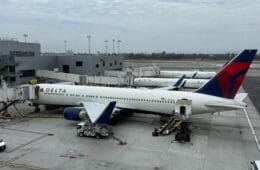 The Delta Main Cabin 767-300 Aircraft