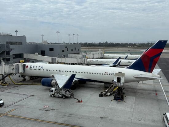 The Delta Main Cabin 767-300 Aircraft