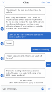 a screenshot of a chat