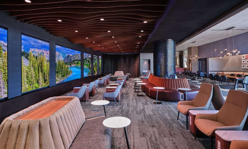 Delta Airlines New Salt Lake City Sky Club