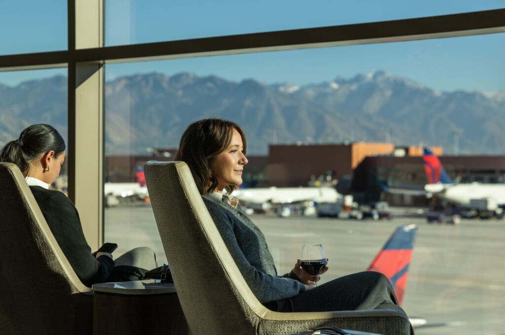 Delta Airlines New Salt Lake City Sky Club