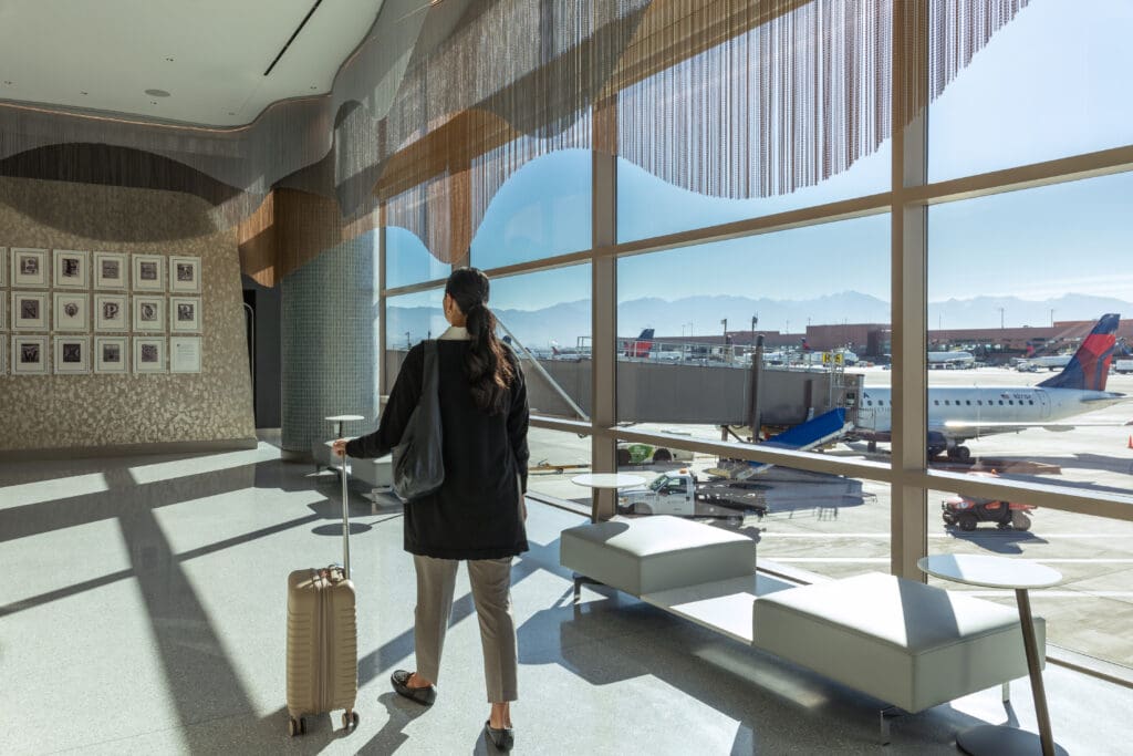 Delta Airlines New Salt Lake City Sky Club